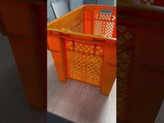 রিইনফোর্সড বটম এবং ভেন্টিলেশন ডিজাইন সহ স্ট্যাক এবং নেস্ট প্লাস্টিকের ক্রেট
