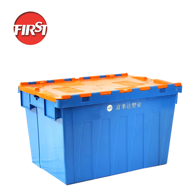 কেনা কাস্টমাইজড FSDXC64365 স্টোরেজের জন্য পুনর্ব্যবহারযোগ্য 550x370x350 মিমি স্ট্যাকযোগ্য নেস্টিং ক্রেট অনলাইনে উৎপাদন