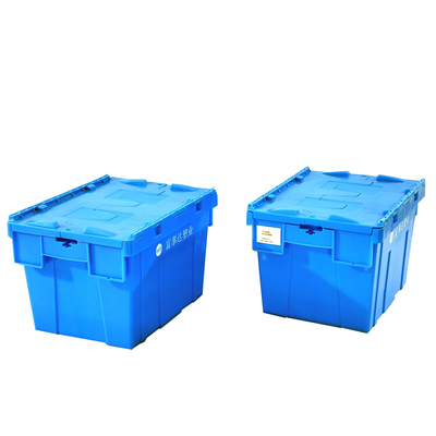 কেনা বহিরঙ্গন আকার 400*300*260mm ভারী দায়িত্বের প্রয়োজনের জন্য প্লাস্টিকের নস্টাবল মুভিং বক্স অনলাইনে উৎপাদন