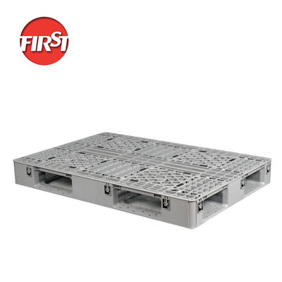 কেনা প্লাস্টিক প্যালেট প্রস্তুতকারক 1100×1100mm ভারী দায়িত্ব শিল্প প্যালেট গুদাম ও সরবরাহের জন্য অনলাইনে উৎপাদন