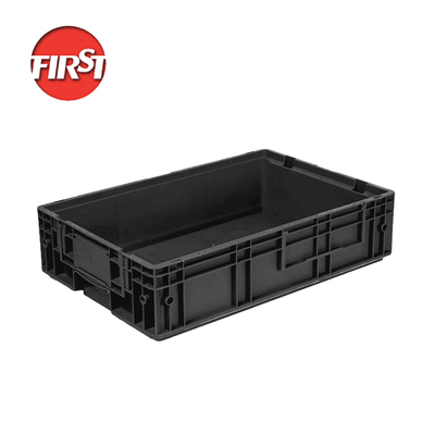 কেনা 600x400x147mm ভারী দায়িত্ব এইচডিপিই প্লাস্টিকের পিপি বক্স অটো পার্টস প্রচার জন্য অনলাইনে উৎপাদন