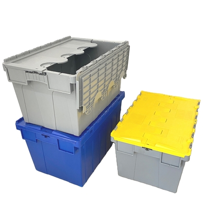 কেনা একক স্তর 23.6x15.7x12.4 ইঞ্চি নেস্ট ব্লু প্লাস্টিকের দুধ ক্রেট সহজ স্ট্যাকিং সরানো অনলাইনে উৎপাদন