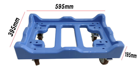 কেনা Logistics Stackable Moving Crates Plastic Container Dolly Cart অনলাইনে উৎপাদন